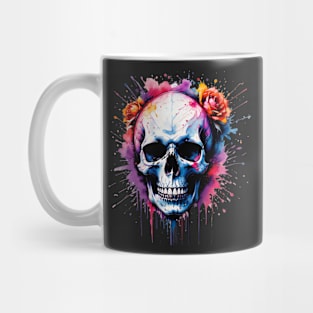 Roses N Skull Mug